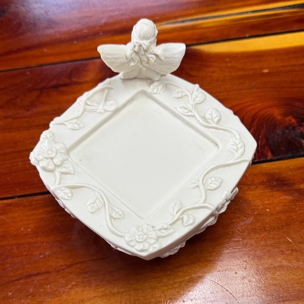 PartyLite Fairy Candle Holder Porcelain - Picture 4 of 5